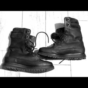 Cole Haan lugged sole winter boots